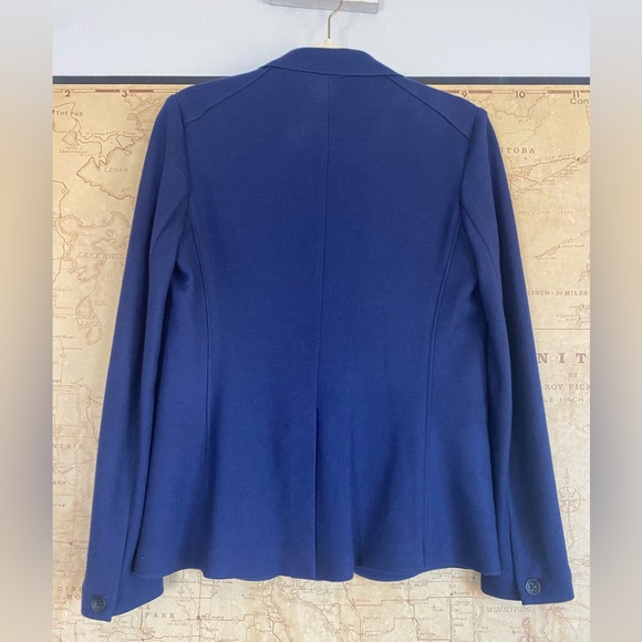 Rag & Bone New York Navy Academia 100% Wool Blazer Size 4 💙 - Picture 6 of 10
